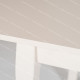 Стол Hephaestus (mod. MEC T-421E) pure white (белый 2-1)