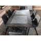 Стул CHILLI SQUARE RU-08 PU антрацит, PU