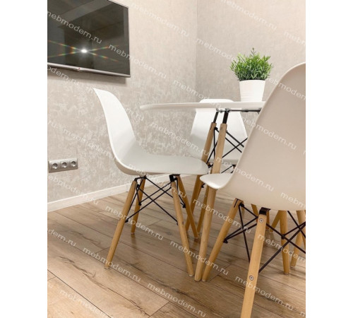 Стол Table 90х72 white / wood