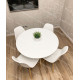 Стол Table 90х72 white / wood