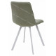 Стул CHILLI SQUARE мятный, ткань UF860-11B/белый