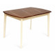 Стол ROBERTO (mod. EHR3248R+12 H4) rustic oak+cream (дуб+кремовый)