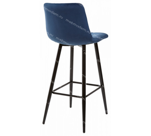 LECCO UF910-18 NAVY BLUE барный стул, велюр