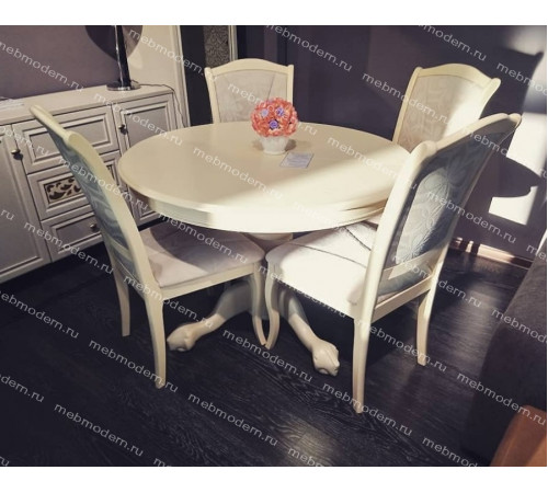 Стол NNDT - 4260 STC ivory white (слоновая кость 2-5)