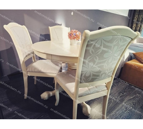 Стол NNDT - 4260 STC ivory white (слоновая кость 2-5)
