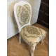 Стул Princess MK-1227-BW ткань TX-1A Butter White