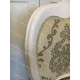 Стул Princess MK-1227-BW ткань TX-1A Butter White