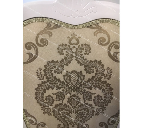 Стул Princess MK-1227-BW ткань TX-1A Butter White