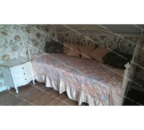 Кровать 9910 - 90*200 см Antique White