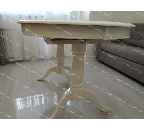 Стол Eva EV-T4EX Butter White