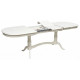 Стол обеденный раскладной «Сиена» (Siena SA-T6EX2L) Ivory White
