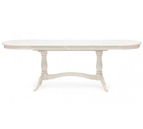 Стол обеденный раскладной «Сиена» (Siena SA-T6EX2L) Ivory White