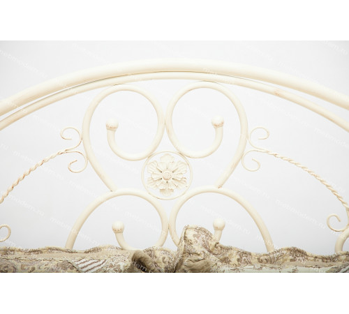 Кровать двуспальная «Элизабет» (Elizabeth) + основание 160х200 Antique White