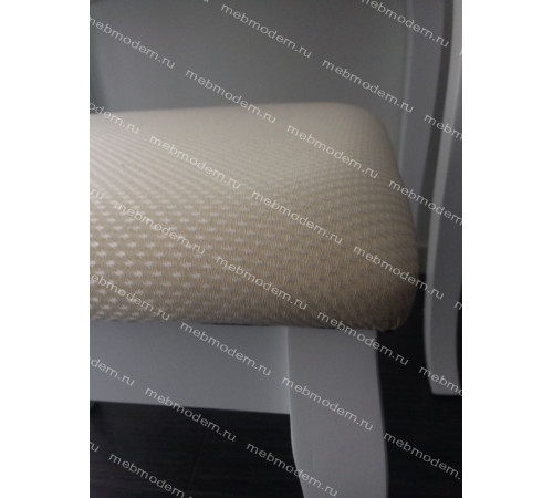 NY-V3024 Туалетный столик с пуфом Белый (White)