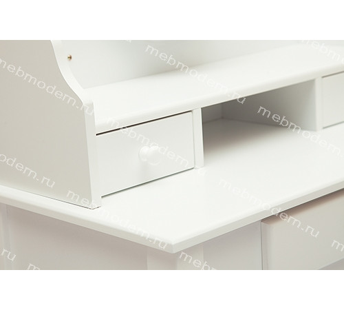 NY-V3024 Туалетный столик с пуфом Белый (White)