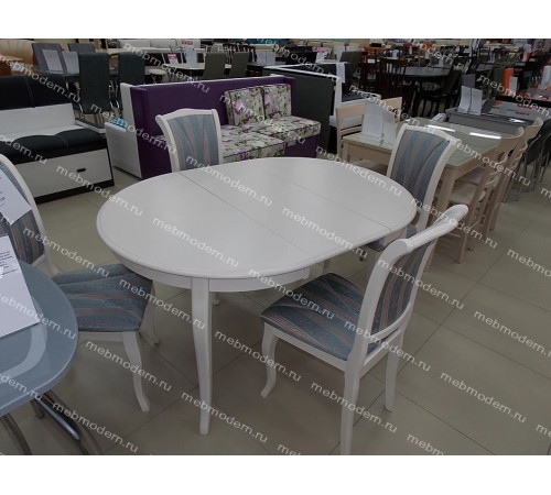 Обеденная группа Milano+Opera Ivory White 180-19
