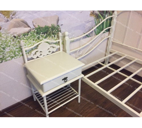 Тумба прикроватная Канцона CANZONA butter white