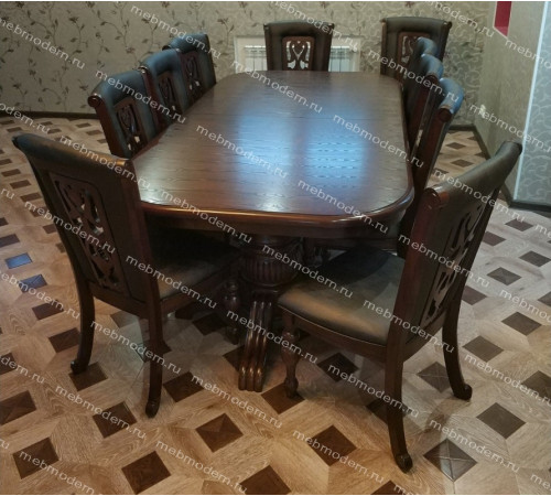 Стол MK-4500-LW LUSA Light Walnut