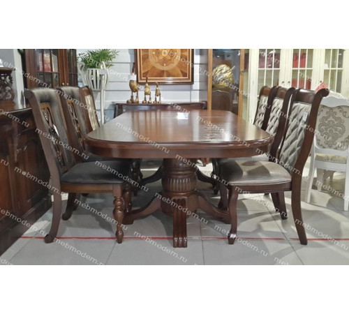 Стол MK-4500-LW LUSA Light Walnut