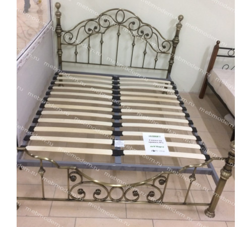 Кровать двуспальная «Виктория»  (Victoria  Antique Brass )+основание 180х200
