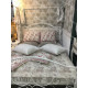 Кровать c каркасом для балдахина HESTIA 160*200 см (Queen bed), white (белый)