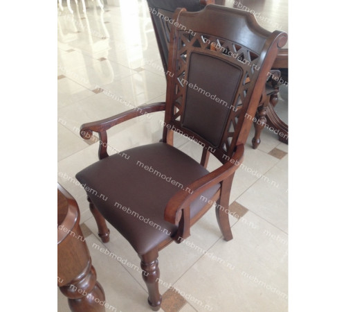 Кресло MK-4521-LW CHARLIZE цвет: Light Walnut