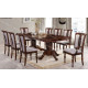 Стол MK-4502-LW KRONOS цвет: Light Walnut