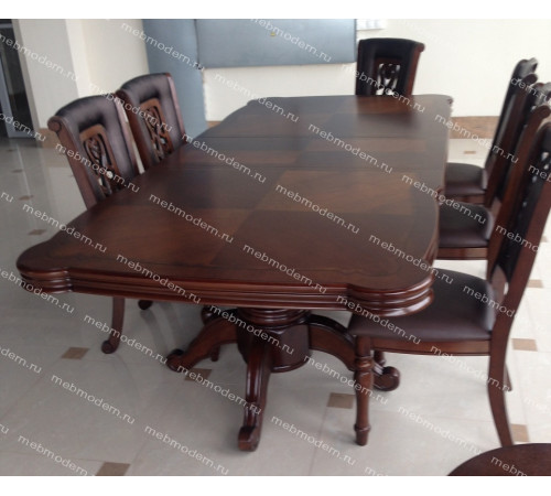 Стол MK-4502-LW KRONOS цвет: Light Walnut