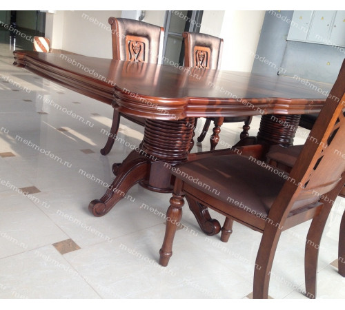 Стол MK-4502-LW KRONOS цвет: Light Walnut