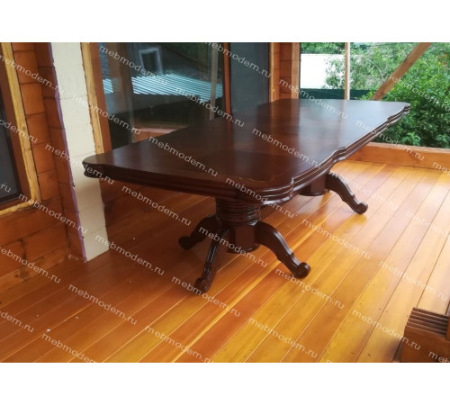 Стол MK-4502-LW KRONOS цвет: Light Walnut
